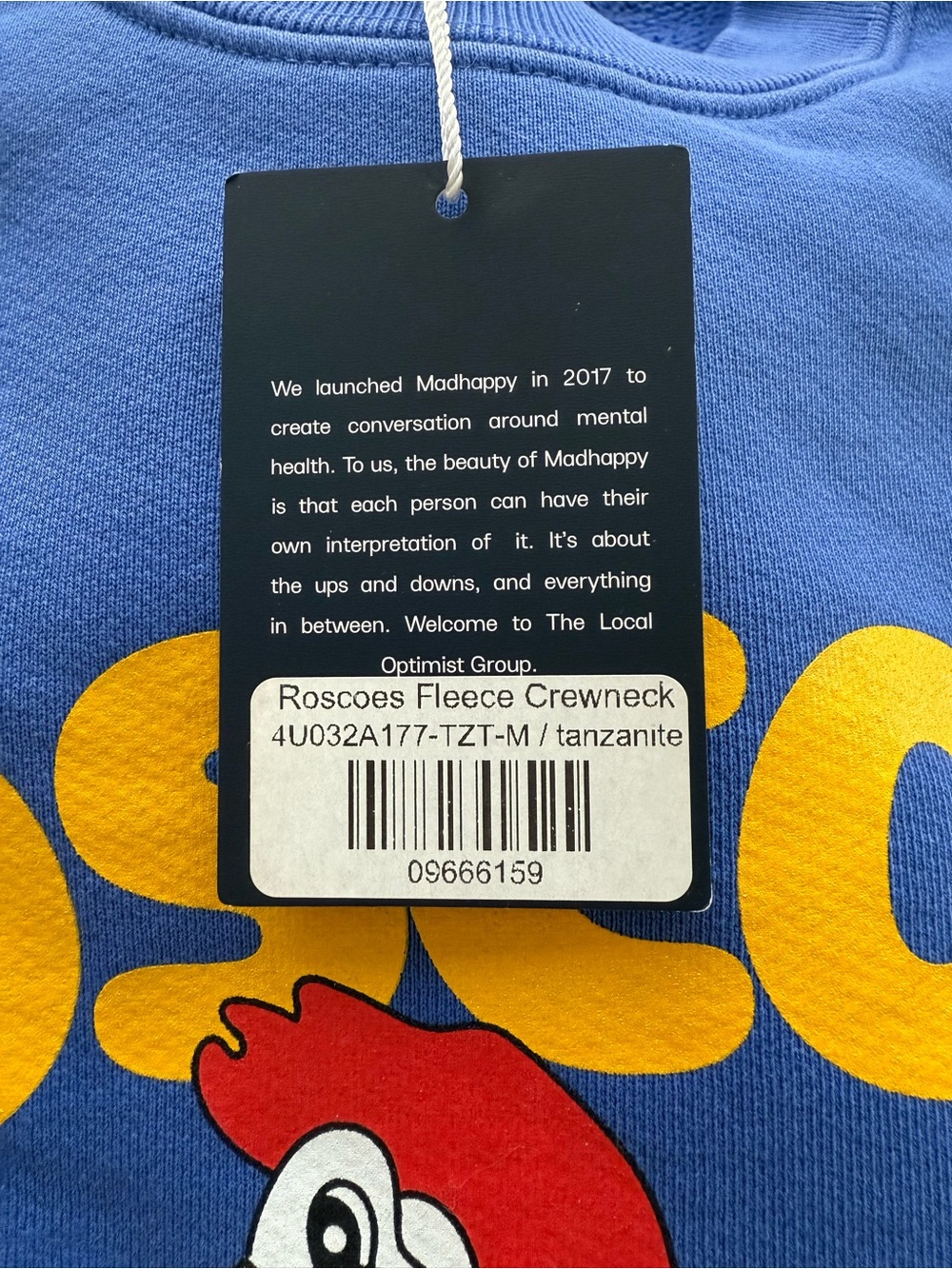 Madhappy x Roscoe’s Chicken & Waffles Fleece Crewneck - Picture 2 of 7